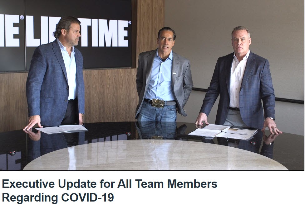 how Lifetime shared a leadership message with Beekeeper