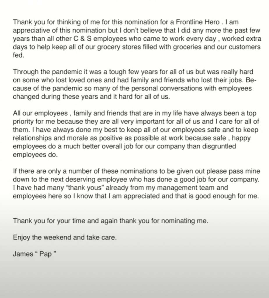 James “Pap” Papapietro frontline hero