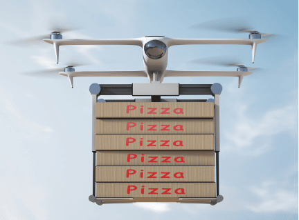 fast food drone delivery